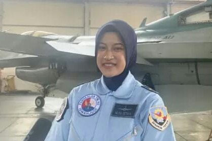 Letda (tek) Silvia Octa, Satu-satunya Sosok Perempuan Teknisi Pesawat Jet Tempur TNI AU
