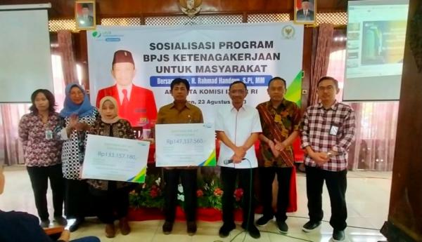 Sosialisasi Program, Legislator Senayan Dorong BPJS Ketenagakerjaan Jangkau BPU