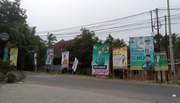 Kampanye Belum Dimulai, Bacaleg DPRD hingga DPR RI Berbondong-bondong Pamer APK