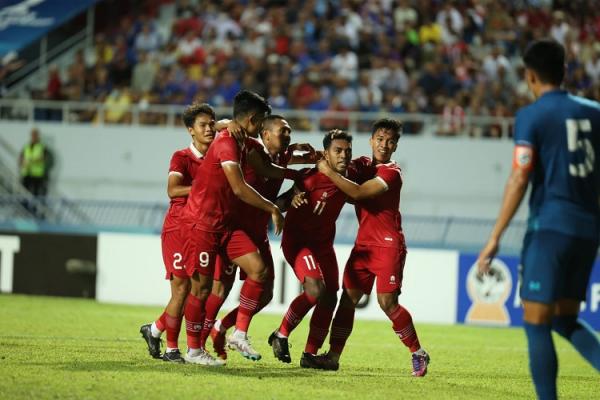 Timnas Indonesia Hajar Thailand 3-1 di Piala AFF U-23, Shin Tae-yong Sukses Hapus Kutukan
