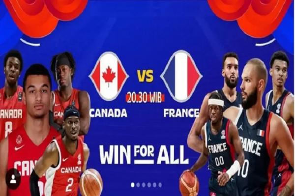 Jadwal Siaran Langsung iNews TV FIBA World Cup 2023 Hari Ini: Laga Besar Kanada vs Prancis!