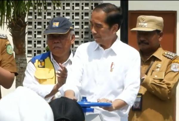 Presiden Jokowi Resmikan SPAM Regional Mebidang, Miliki Kapasitas 1.100 Liter per Detik