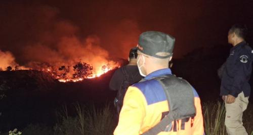 BNPB: 133 Hektar Taman Nasional Gunung Ciremai Terbakar