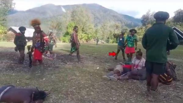 Masyarakat Papua di Hebohkan dengan Viral Video Kekerasan KKB, Polda Papua: Sungguh Tak Manusiawi