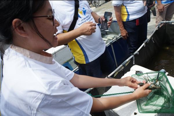 Mandiri Taspen Medan Bantu Pensiunan Kembangkan Usaha Budidaya Lobster Air Tawar