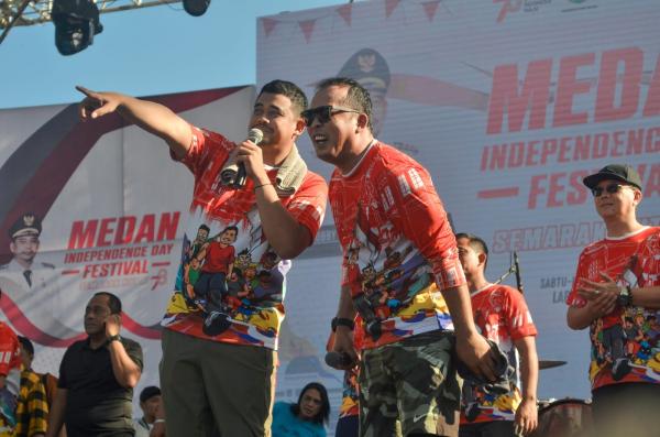 Kemeriahan dan Kebersamaan Warnai Medan Independence Day Festival