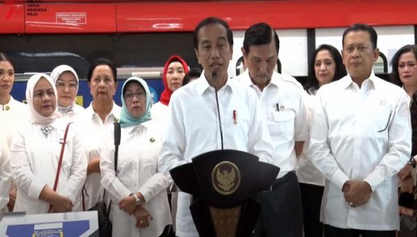 Resmikan LRT Jabodebek, Jokowi Harap Kemacetan dan Polusi Udara Berkurang