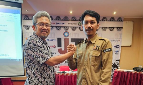 Kontributor iNews Samarinda Arditya Abdul Azis Nahkodai IJTI Kaltim