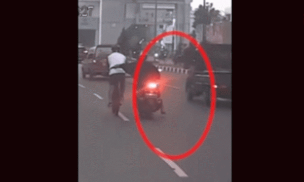 Pelaku Jambret Pesepeda yang Viral di Palembang Ditangkap Polisi