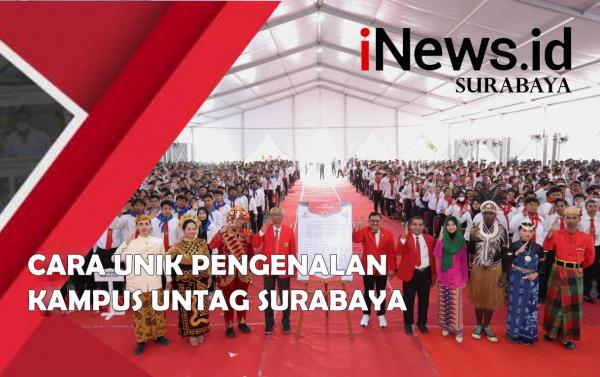 Unik, Begini Cara Untag Surabaya Kenalkan Kampus pada Mahasiswa Baru