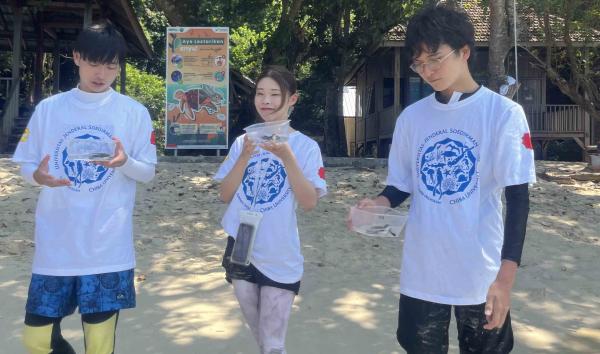 Unsoed dan Chiba University Jepang Berkolaborasi Adakan Kegiatan Konservasi Penyu Hijau
