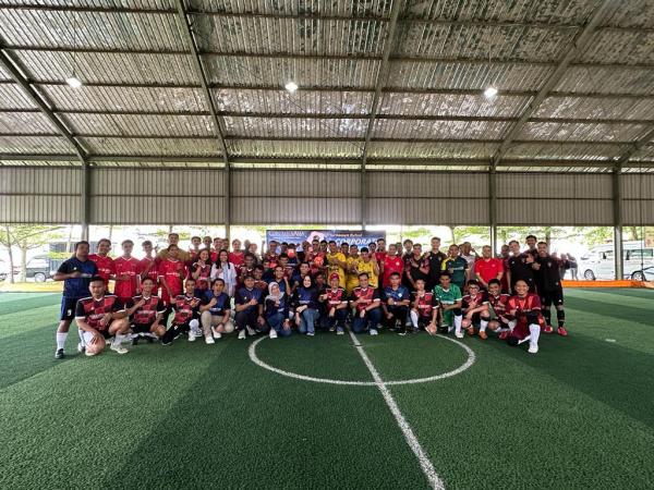 Tim Bank Mandiri Raih Juara Final Turnamen Futsal Columbia Asia 2023