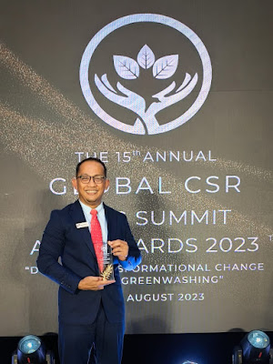 PT KPI Unit Dumai Mendapatkan Penghargaan Internasional Global CSR & ESG Summit 2023 di Vietnam
