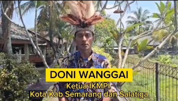 Doni Wanggai, Tokoh Papua di Kota Semarang dan Salatiga Dukung Pemilu Serentak Th 2024