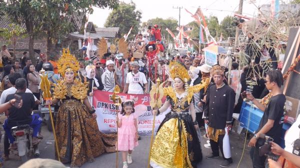 Sejarah di Kabupaten Probolinggo, LSM LIRA Ikut serta Karnaval HUT ke-78 RI