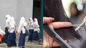 Viral! Guru ini Tega Mencukur Belasan Rambut Siswinya karena Tidak Mengunakan Daleman Jilbab