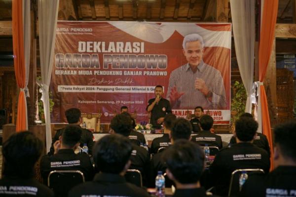 Satukan Suara, Garda Pendowo Mantapkan Diri Deklarasi Dukung Ganjar Pranowo