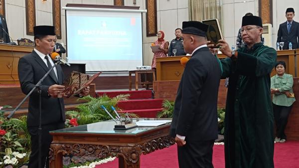 Ketua DPRD Bangka Barat Lantik Martin jadi Anggota Dewan PAW Gantikan Kasim