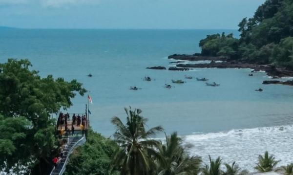 Pesona Keindahan Alam Wisata Pantai Citarate di Lebak, Cocok untuk Healing dari Polusi Udara