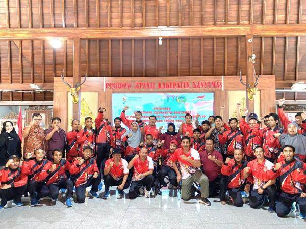 26 Atlet NPCI Banyumas Dilepas, Siap Bertarung di Ajang Peparprov IV Jateng