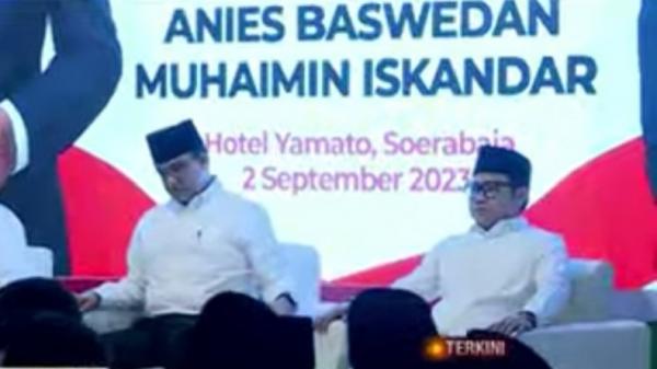 Anies - Cak Imin Resmi Dideklarasikan di Hotel Yamato Surabaya