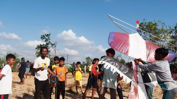 Lomba Layang-Layang di Belitung Timur Diikuti 135 Peserta