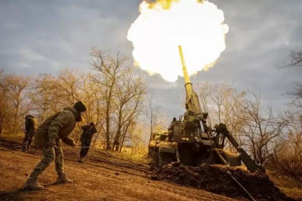 Garis Pertahanan Pertama Rusia Berhasil Dibobol Ukraina
