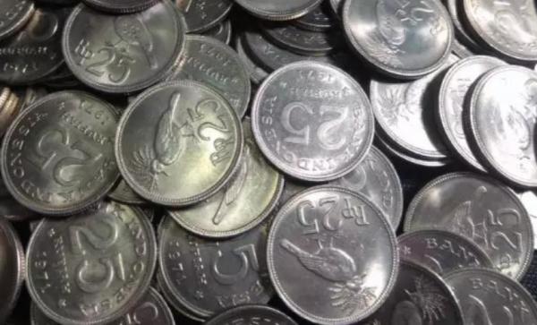 Uang Koin Kuno Rp25 Tahun 1971 Harganya Naik, Kini Rp20 Juta