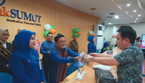 Sambut Hari Pelanggan Nasional, Bank Sumut: Melayani Nasabah Harus dengan Hati