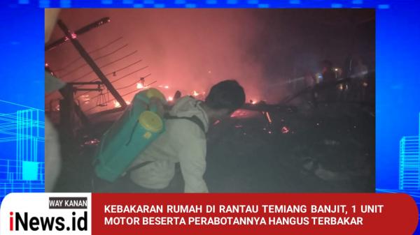 Kebakaran Rumah di Rantau Temiang Diduga Akibat Korsleting Listrik, Ini Pesan Kapolsek Banjit