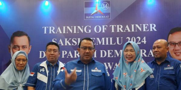 Jelang Pemilu 2024, Demokrat Jabar Latih Ratusan Saksi