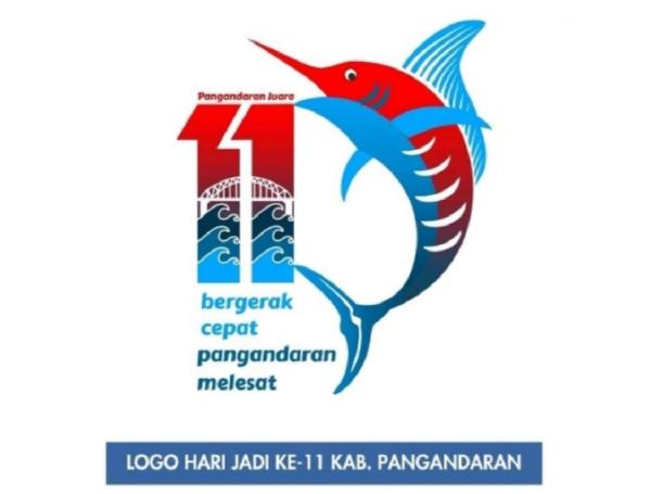 11 Tahun Kabupaten Pangandaran, Ini Logo dan Filosofinya