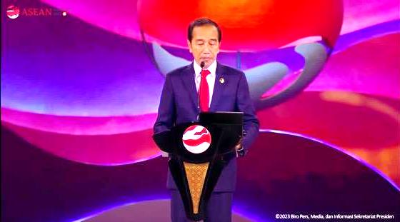 Resmi Buka KTT ASEAN ke-43, Presiden Jokowi Sebut Dunia sedang Tidak Baik-baik Saja