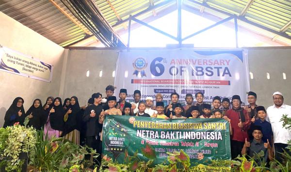 NBI Tebar Beasiswa, 24 Santri Bisa Mondok di Ponpes Tahfidz Quran Al-Furqon NTB