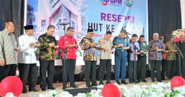 Hadiri HUT GPM ke-88, Gubernur: Tanda Tuhan Izinkan GPM Terus Bersaksi