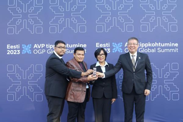 Raih The  Winner OF OGP Award 2023 BPHN Kemenkumham Harumkan Indonesia di Mata Dunia
