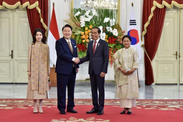 Pertemuan Presiden Jokowi dan Presiden Republik Korea di Istana Hasilkan Komitmen Dua Negara