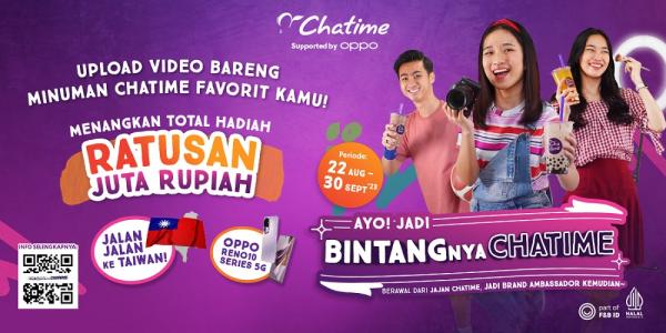 Kontes Jadi Bintangnya Chatime, Pertama Kali di Indonesia