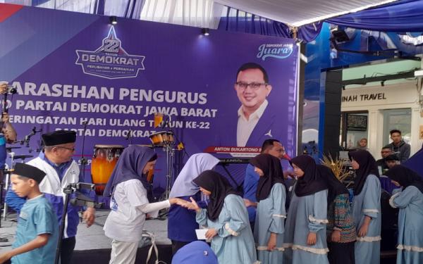 Gelar Syukuran HUT ke-22, Demokrat Optimis Menang di Jawa Barat