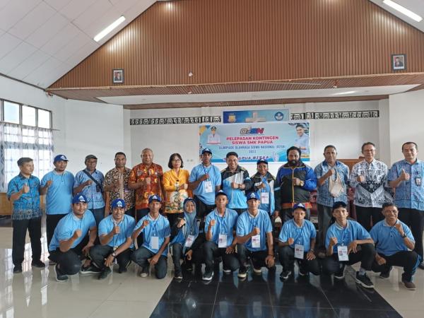 Papua Utus Delapan Pelajar Ikut Olimpade Olahraga Siswa SMK 2023