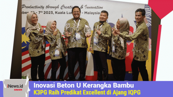 Inovasi Beton U Kerangka Bambu Antarkan K3PG Raih Predikat Excellent di Ajang IQPG