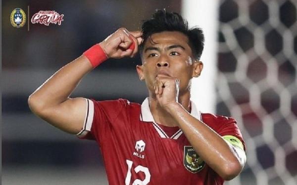 Pratama Arhan Cetak Gol Pertandingan Indonesia - Taiwan Skor Akhir 9-0, Selebrasi Menggigit Jari