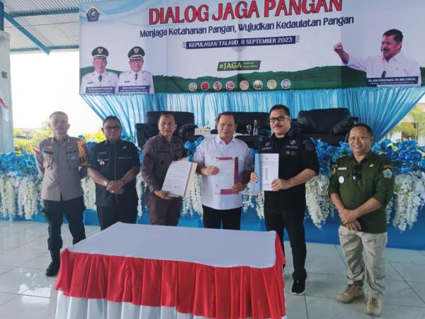 Irjen Kementan 'Dialog Jaga Pangan' di Kepulauan Talaud