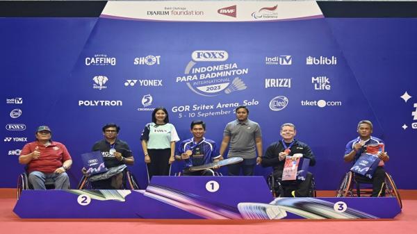 Indonesia Para Badminton International 2023, Tuan Rumah Raih Gelar Juara Umum