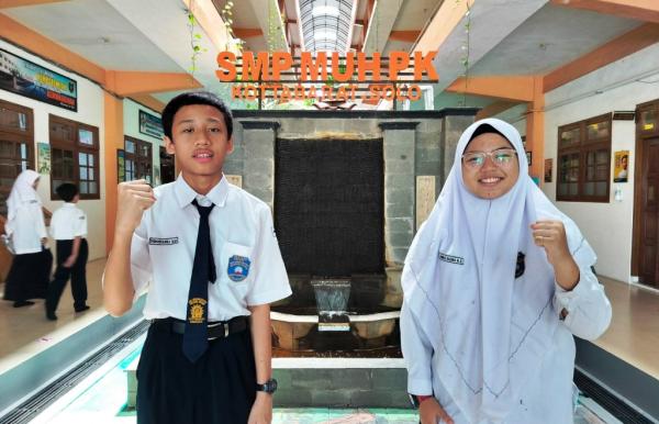 2 Siswa SMP Muhammadiyah PK Surakarta Raih Prestasi di Kompetisi Sains Nasional