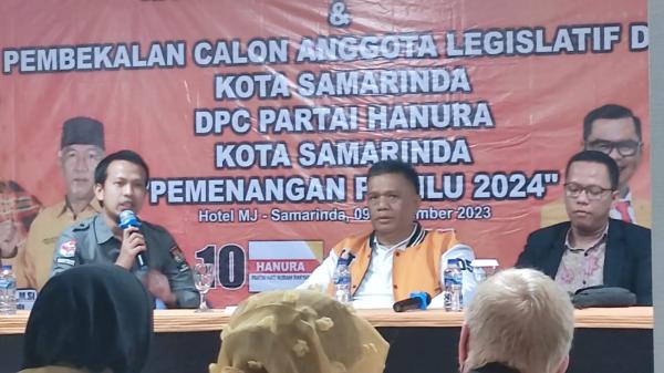 Hanura Gelar Pembekalan Bagi Caleg Se-Kota Samarinda