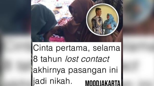 Viral! Pasangan 8 Tahun Lost Contact Berakhir Menikah, Netizen Berharap Sama