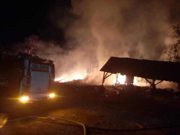 Gudang Kayu Balsa di Probolinggo Terbakar, Kerugian Ditaksir Rp 100 Juta