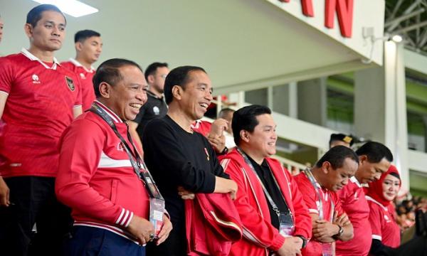 Jokowi soal Nasib Timnas Indonesia U-23: Feeling Saya Masuk Olimpiade
