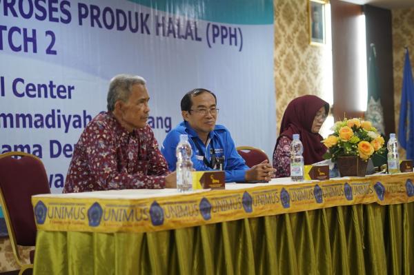 HC UNIMUS Gelar Pelatihan Pendamping Sertifikat Produk Halal Pangan dan Minuman Batch II